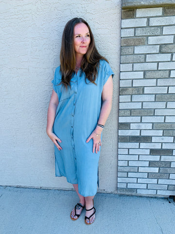 Lazy Days Denim Dress